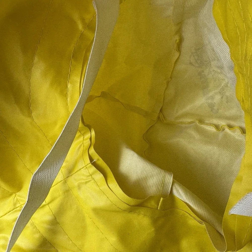 Vintage Yellow Sou'wester Rain Hat NASPL 99 Halifax Nova Scotia Fisherman Cap